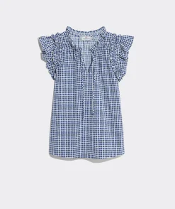 Shorts<Vineyard Vines Boys' Pull-On Oxford Shorts Pink Blossom Stripe