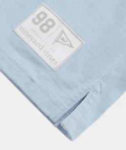 Polos<Vineyard Vines Boys' Rugby Shirt Naut Navy/Marit Blue