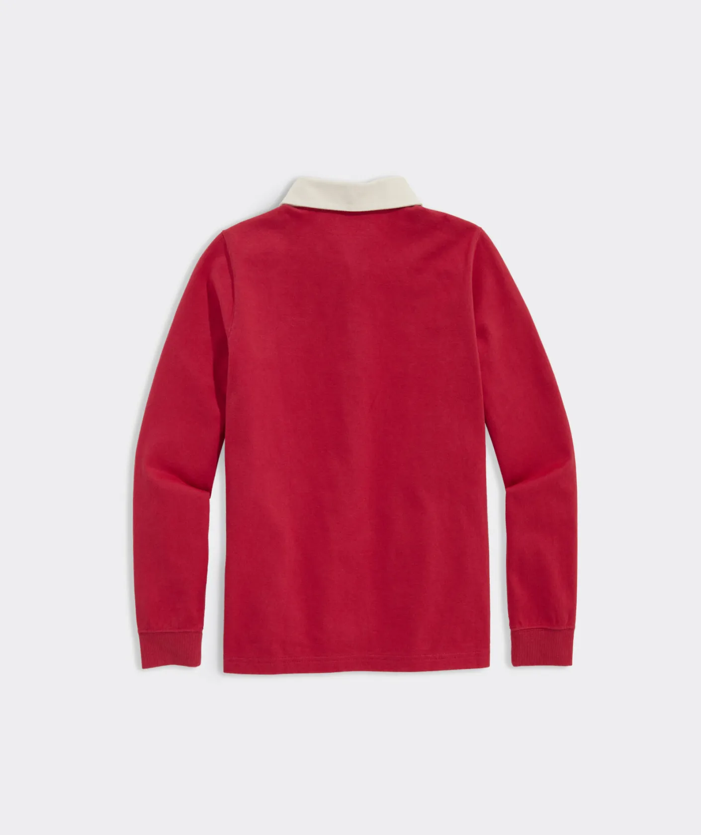 Polos<Vineyard Vines Boys' Rugby Shirt Strawberry Cream