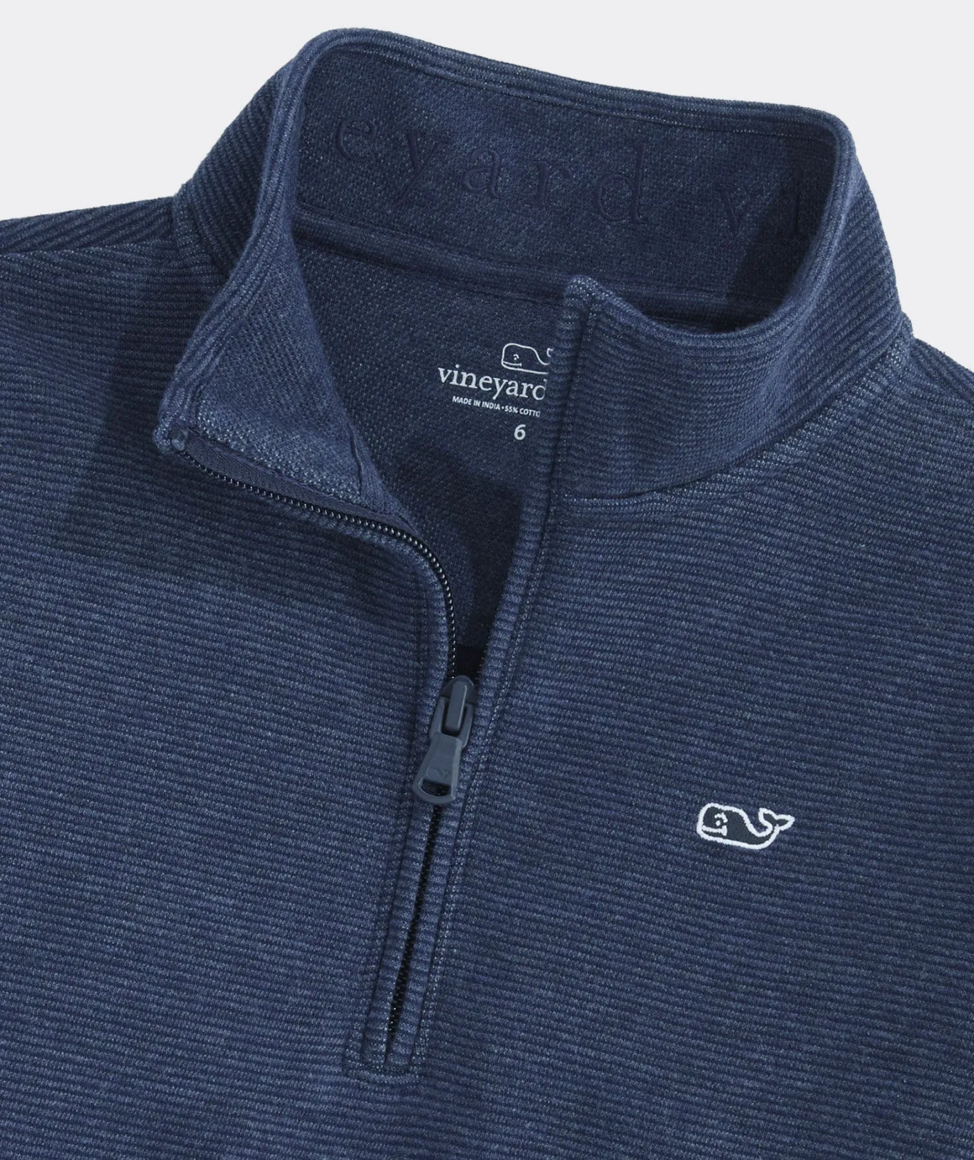 Sweaters|Sweatshirts & Sweatpants<Vineyard Vines Boys' Saltwater Quarter-Zip Ski Geo Boys Wht Cp
