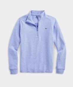 Sweaters|Sweatshirts & Sweatpants<Vineyard Vines Boys' Saltwater Quarter-Zip Sailors Red