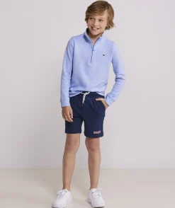 Sweaters|Sweatshirts & Sweatpants<Vineyard Vines Boys' Saltwater Quarter-Zip Sailors Red