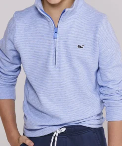 Sweaters|Sweatshirts & Sweatpants<Vineyard Vines Boys' Saltwater Quarter-Zip Sailors Red