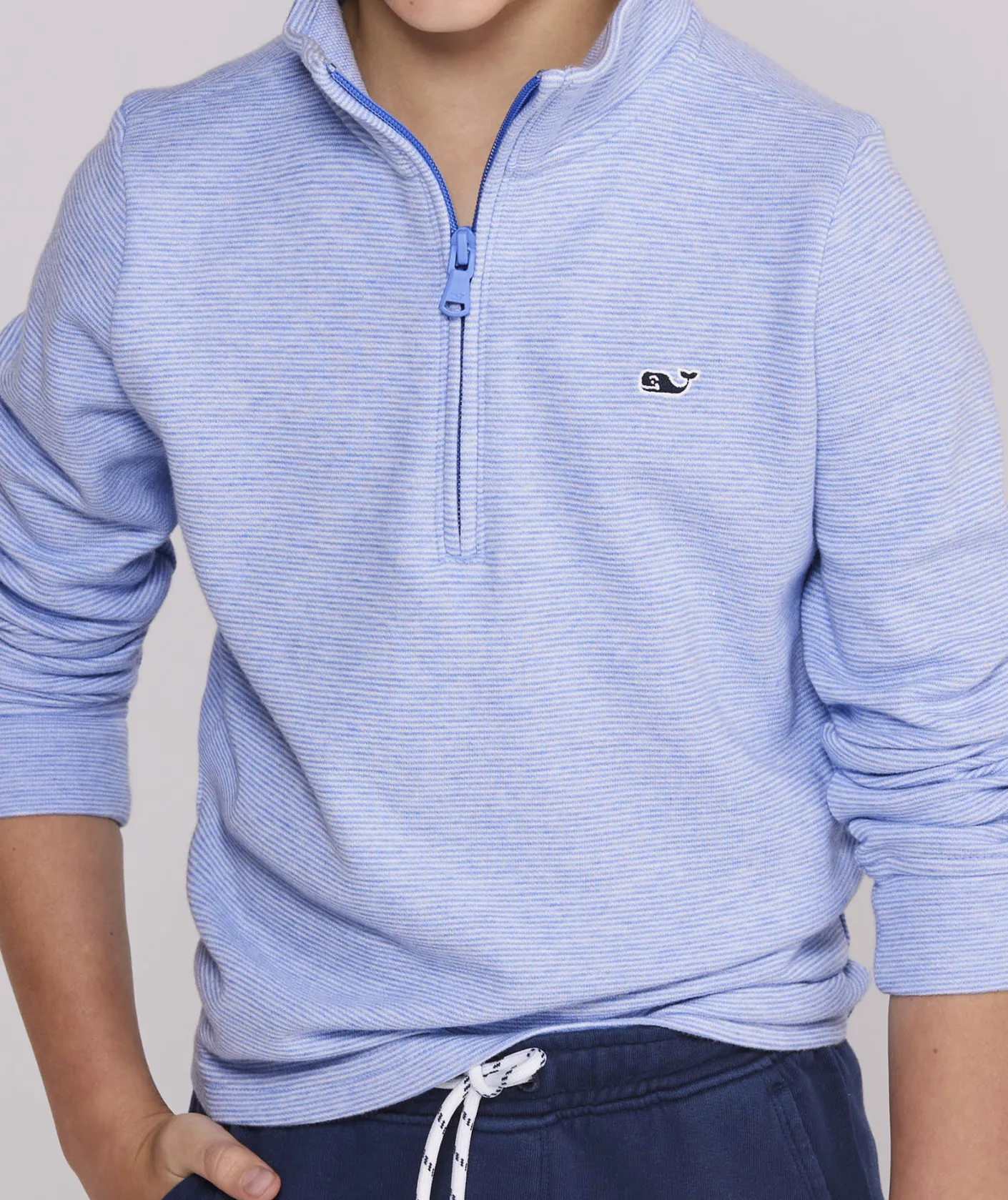Sweaters|Sweatshirts & Sweatpants<Vineyard Vines Boys' Saltwater Quarter-Zip Sailors Red