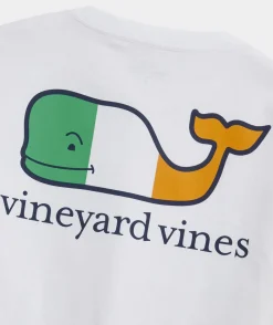 Tees<Vineyard Vines Boys' Ski Dogs Long-Sleeve Pocket Tee Charleston Green