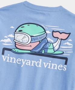 Tees<Vineyard Vines Boys' Snowboard Rail Long-Sleeve Tee Jet Black