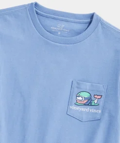 Tees<Vineyard Vines Boys' Snowboard Rail Long-Sleeve Tee Jet Black