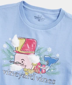Tees<Vineyard Vines Boys' Soccer Ball Long-Sleeve Harbor Performance Tee Grey Heather