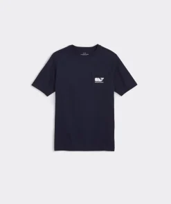 Tees<Vineyard Vines Boys' Soccer Goalie Whale Short-Sleeve Tee White Cap