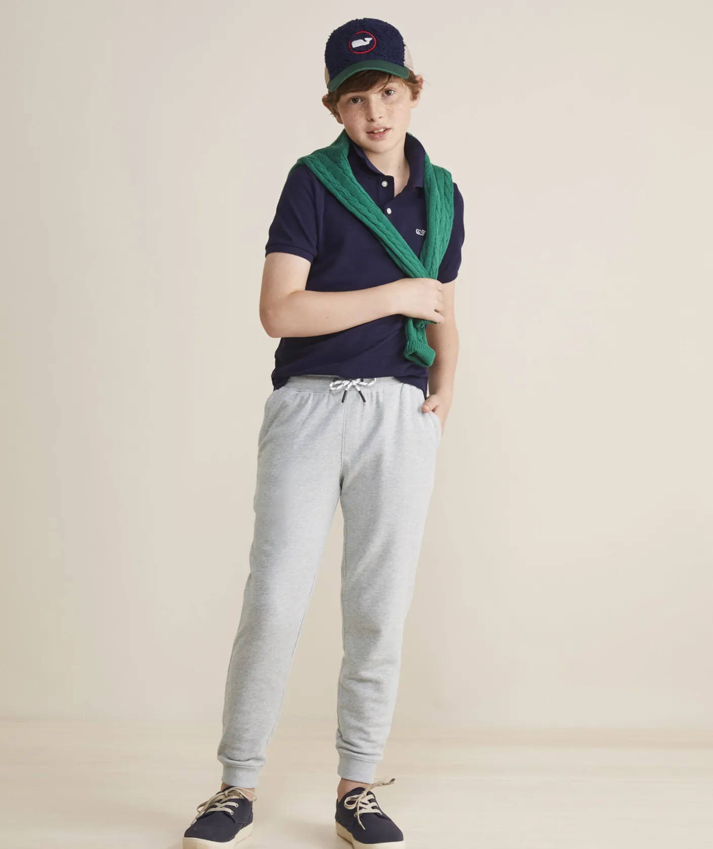 Sweatshirts & Sweatpants<Vineyard Vines Boys' Stillwater Reversible Full-Zip Charleston Green