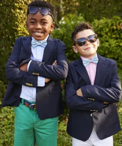 Jackets, Blazers & Vests<Vineyard Vines Boys' Stretch Cotton Blackwatch Blazer (2T-7) Plaid- Green
