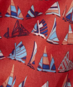 Button-Down Shirts<Vineyard Vines Boys' Stretch Flannel Check Shirt Chk Sailors Red