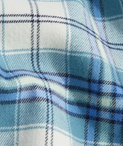 Button-Down Shirts<Vineyard Vines Boys' Stretch Flannel Check Shirt Larkspur