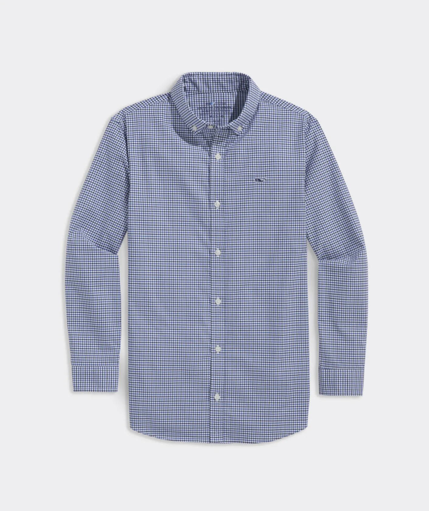 Button-Down Shirts<Vineyard Vines Boys' Stretch Flannel Plaid Shirt Pld Turf Green