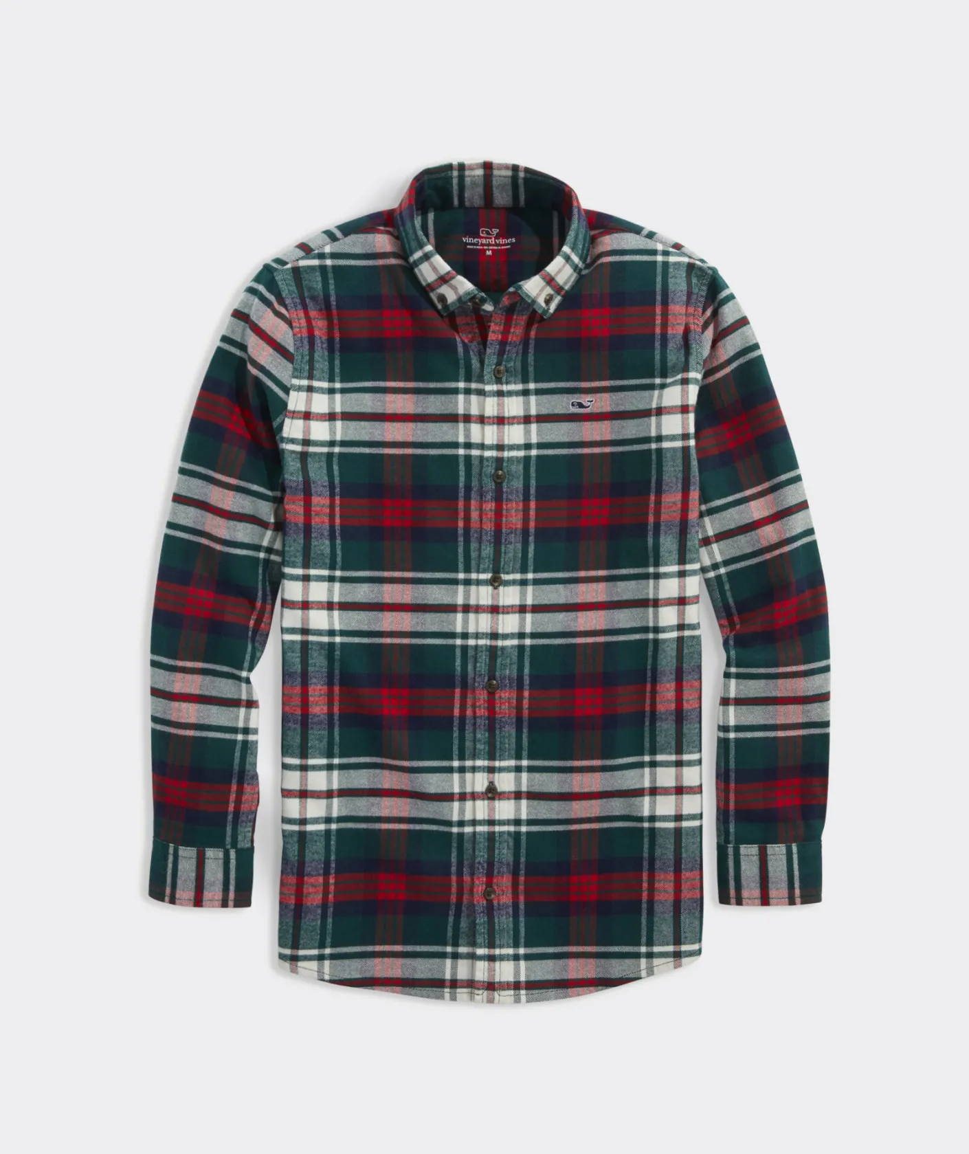 Button-Down Shirts<Vineyard Vines Boys' Stretch Flannel Tartan Shirt Red Velvet 2