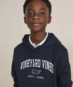 Sweatshirts & Sweatpants<Vineyard Vines Boys' Sun-Washed Full-Zip Hoodie Grey Heather