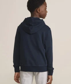 Sweatshirts & Sweatpants<Vineyard Vines Boys' Sun-Washed Full-Zip Hoodie Grey Heather