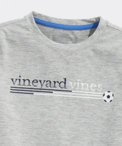 Tees<Vineyard Vines Boys' Turkey Whale Long-Sleeve Pocket Tee Blue Blazer