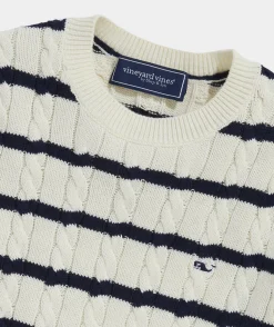 Sweaters<Vineyard Vines Boys' Whale Embroidered Rollneck Sweater Nautical Navy