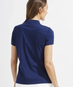 Polos<Vineyard Vines Breton Stripe Heritage Polo Hull Blue