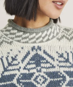 Sweaters<Vineyard Vines Breton Stripe Mockneck Sweater Spice
