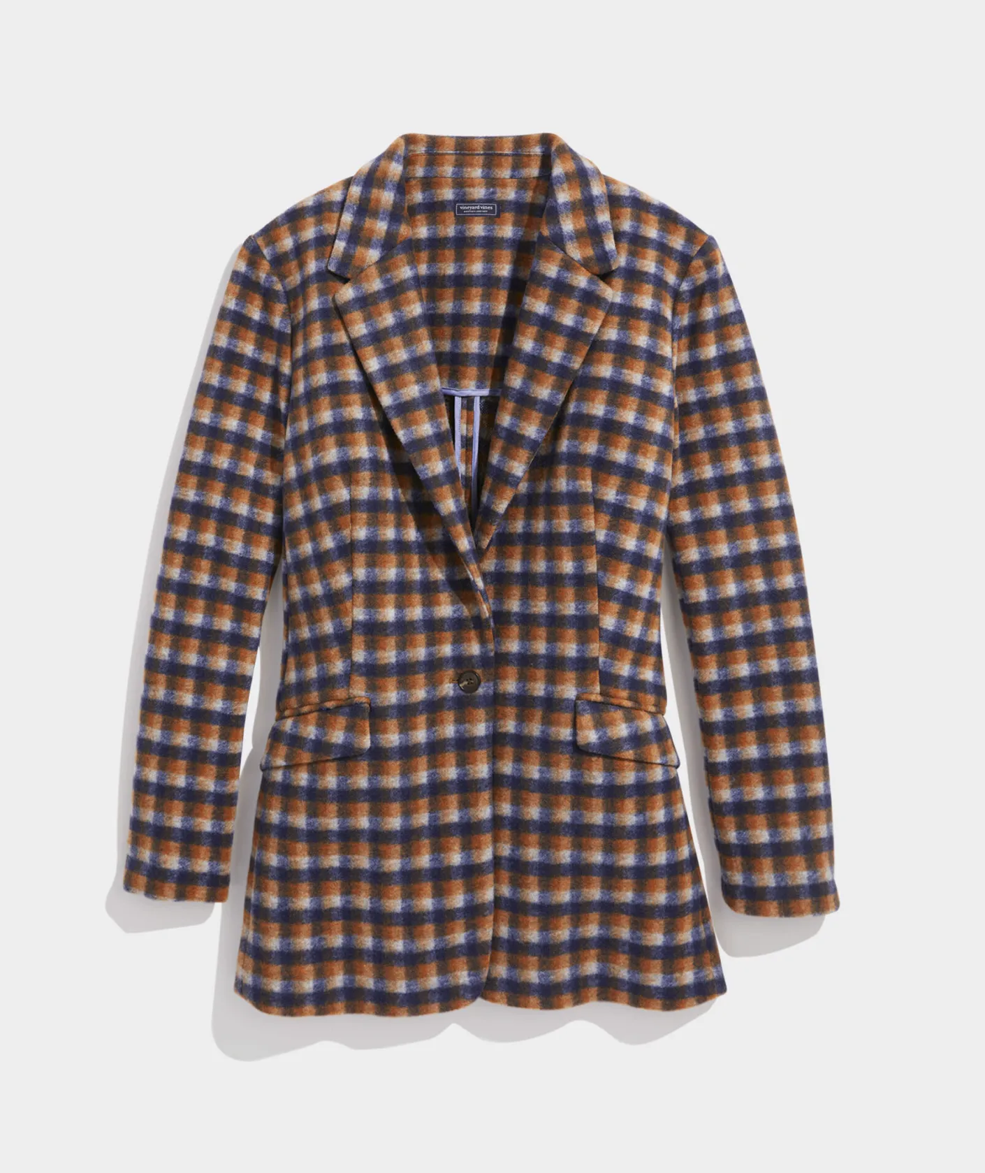 Jackets & Vests<Vineyard Vines Brushed Shirt Jacket Brushed Plaid-Marsh