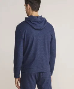 Sweaters<Vineyard Vines Calmwater Hoodie Deep Bay