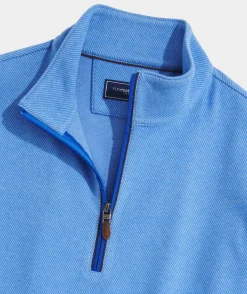 Quarter-Zips|Sweatpants & Sweatshirts<Vineyard Vines Calmwater Quarter-Zip Hull Blue