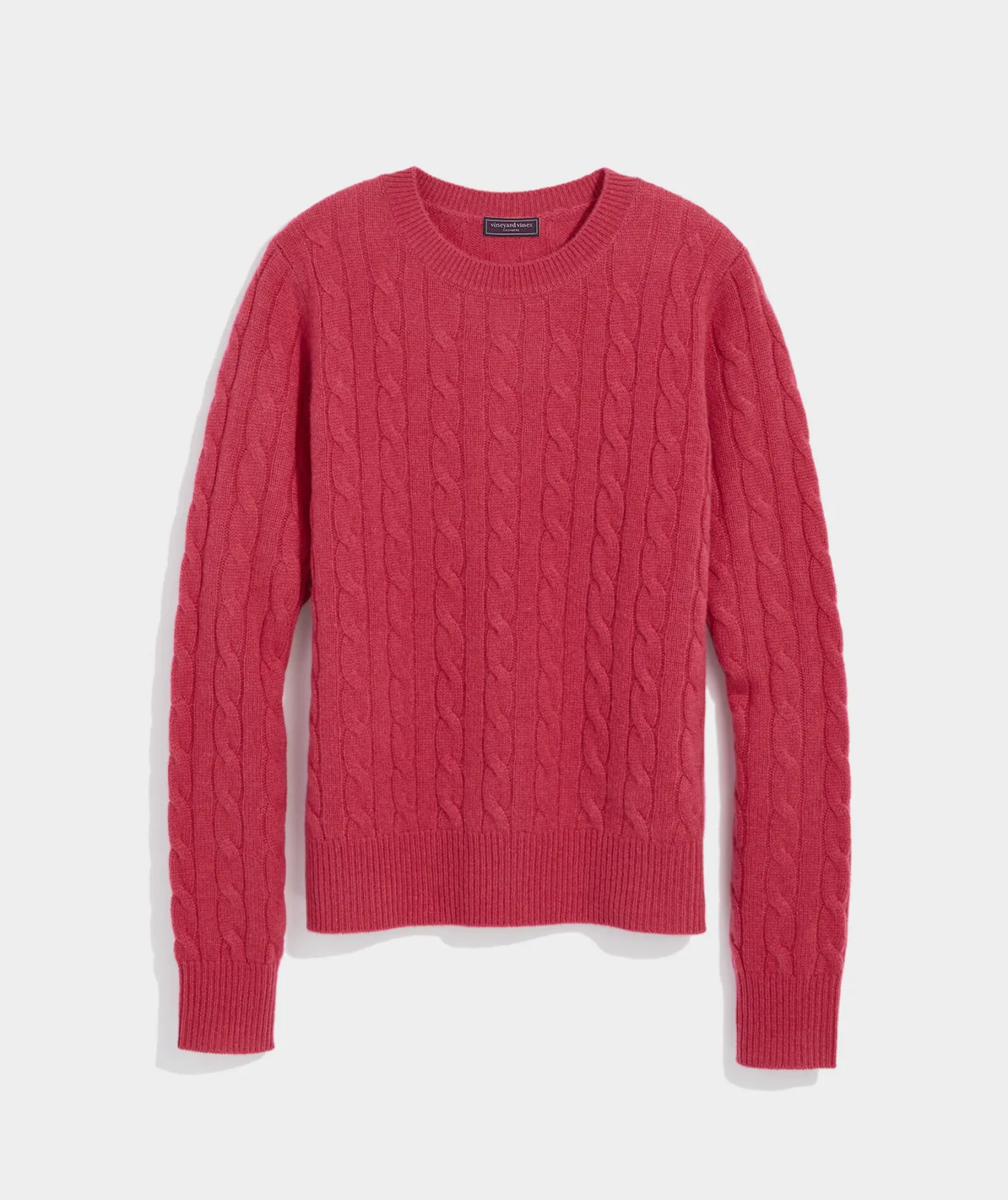 Sweaters<Vineyard Vines Cashmere Classic Cable Crewneck Sweater Jake Blue