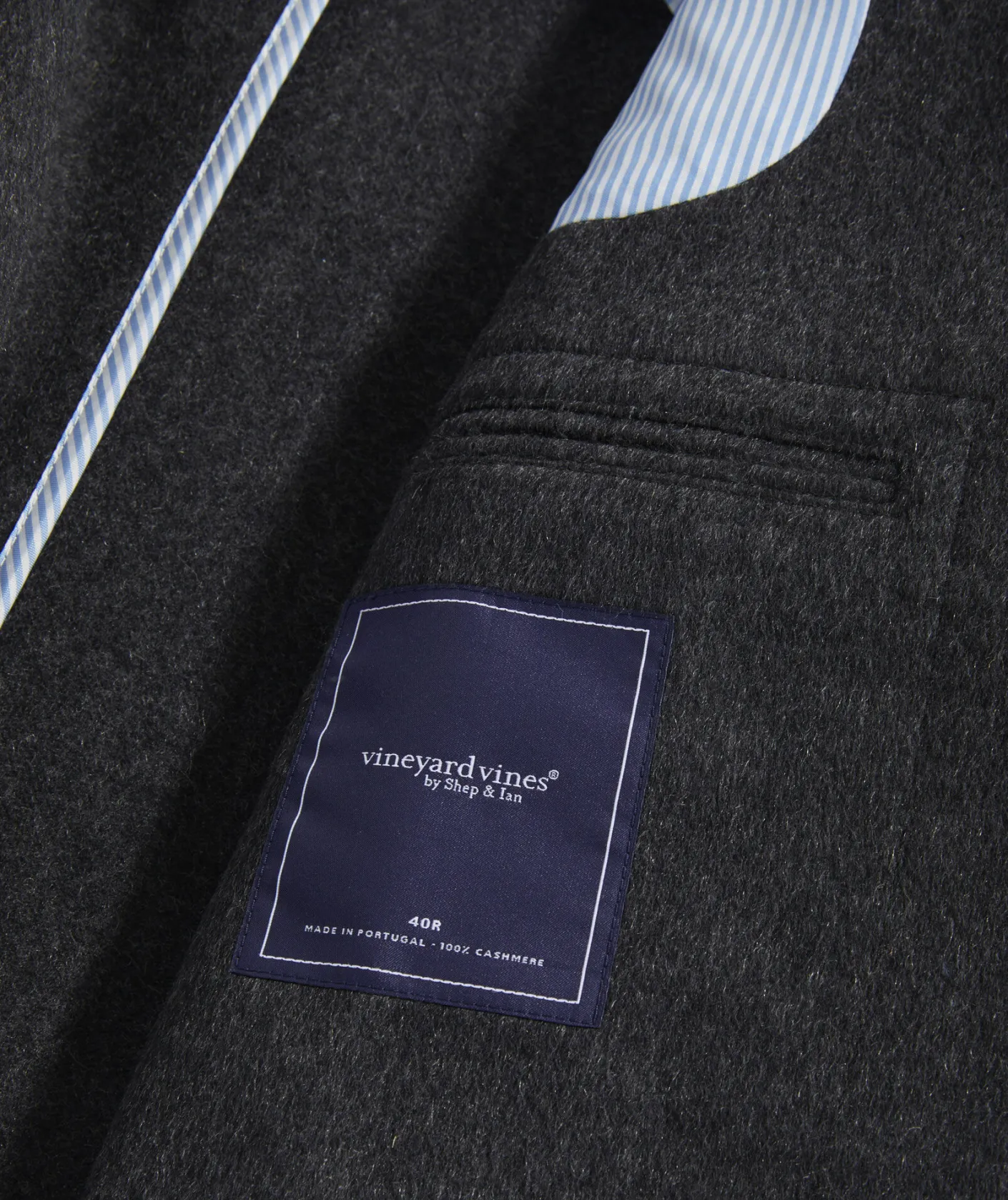 Blazers<Vineyard Vines Cashmere Greenwich Blazer Gray Harbor
