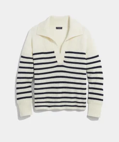 Sweaters<Vineyard Vines Cashmere Varsity V-Neck Cardigan Marshmallow