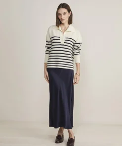 Sweaters<Vineyard Vines Cashmere Varsity V-Neck Cardigan Marshmallow