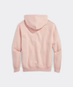Sweatpants & Sweatshirts<Vineyard Vines Clean Fleece Graphic Hoodie Pink Blossom