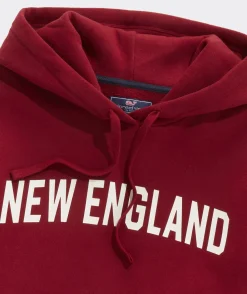Sweatpants & Sweatshirts<Vineyard Vines Clean Fleece Graphic Hoodie Sangria