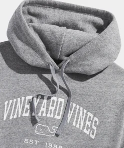 Sweatpants & Sweatshirts<Vineyard Vines Clean Fleece Graphic Hoodie Grey Heather