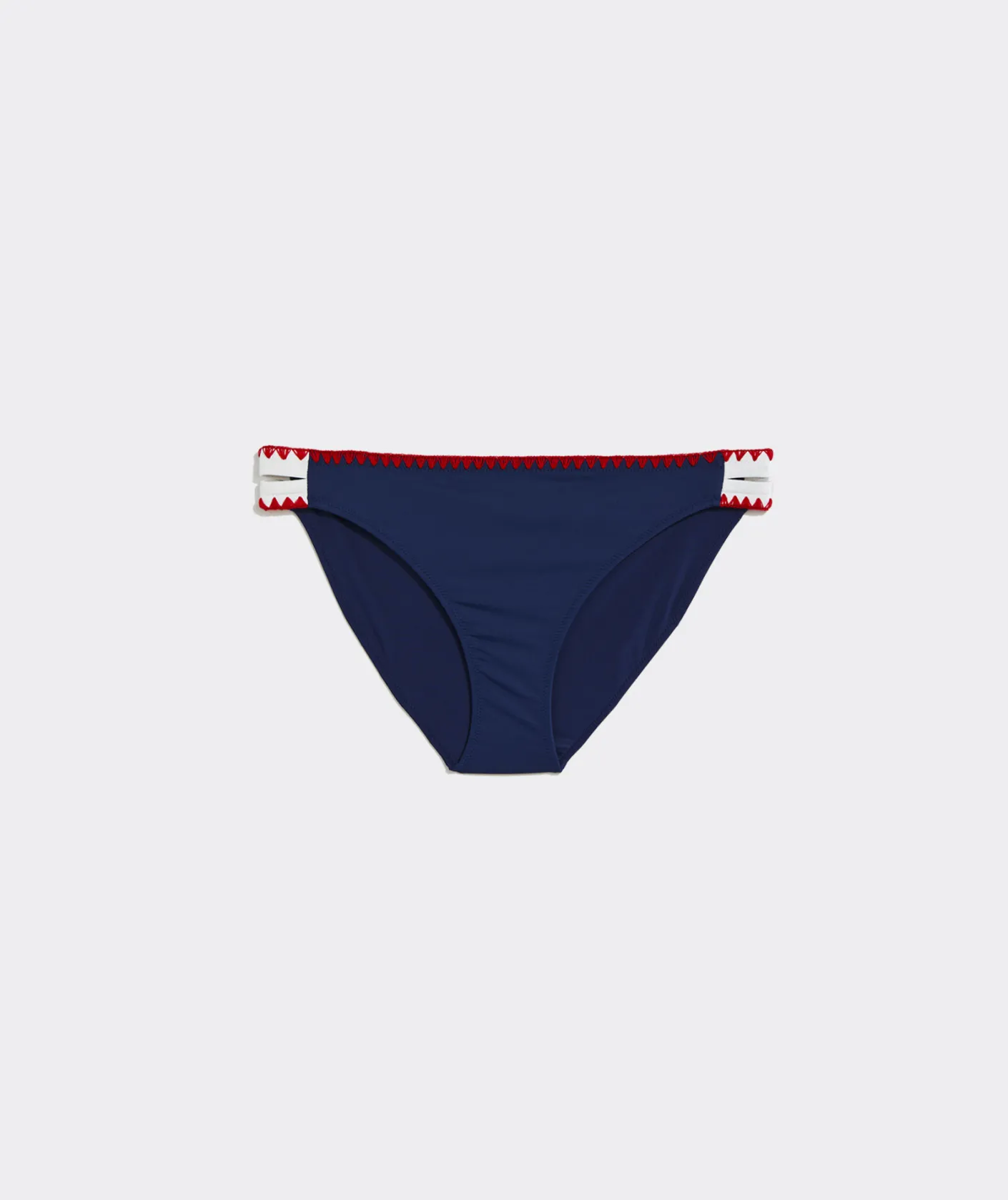 Swim & Cover-Ups<Vineyard Vines Colorblock Coverstitch Bikini Bottom Deep Bay