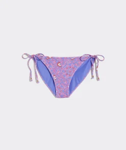 Swim & Cover-Ups<Vineyard Vines Colorblock Coverstitch Bikini Top Deep Bay