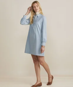 Dresses & Skirts<Vineyard Vines Cord Popover Dress Seabrook