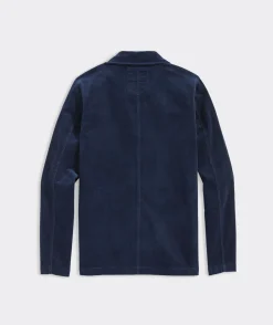 Jackets & Vests<Vineyard Vines Corduroy Chore Jacket Blue Blazer