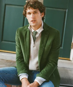 Blazers<Vineyard Vines Corduroy Greenwich Blazer Cypress