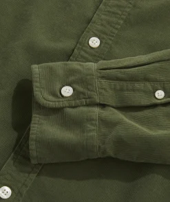 Button-Down Shirts<Vineyard Vines Corduroy Spread Collar Shirt Cypress