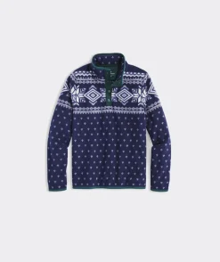 Womens|Sweaters<Vineyard Vines Cotton Cashmere Heritage V-Neck Sweater Cayman