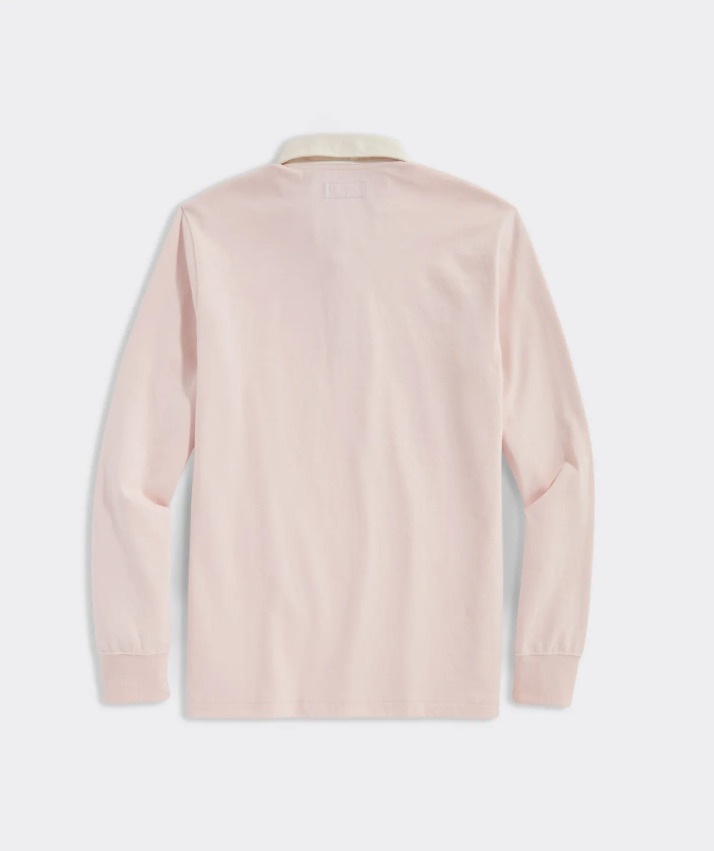 Polos<Vineyard Vines Cotton Rugby Shirt Strawberry Cream