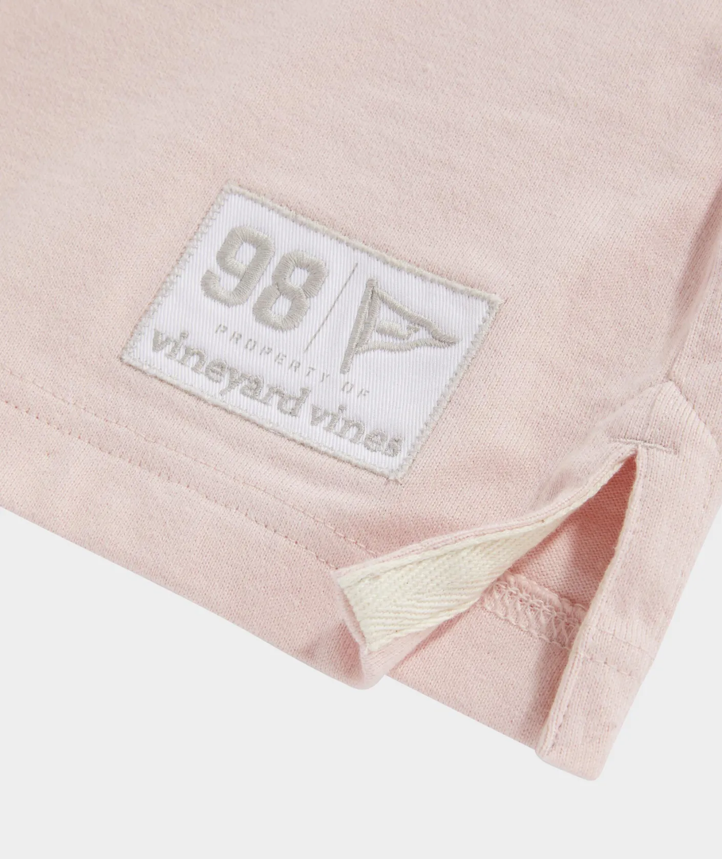 Polos<Vineyard Vines Cotton Rugby Shirt Strawberry Cream