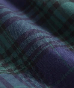 Button-Down Shirts<Vineyard Vines Cotton Twill Blackwatch Shirt Plaid- Green
