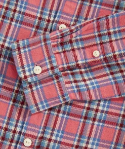 Button-Down Shirts<Vineyard Vines Cotton Twill Plaid Shirt Rum Runner