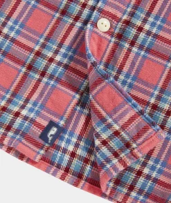 Button-Down Shirts<Vineyard Vines Cotton Twill Plaid Shirt Rum Runner