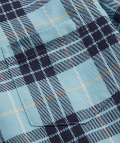 Button-Down Shirts<Vineyard Vines Cotton Twill Plaid Shirt Nautical Nav Plaid