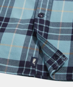 Button-Down Shirts<Vineyard Vines Cotton Twill Plaid Shirt Nautical Nav Plaid
