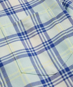 Button-Down Shirts<Vineyard Vines Cotton Twill Plaid Shirt Island Para Plaid